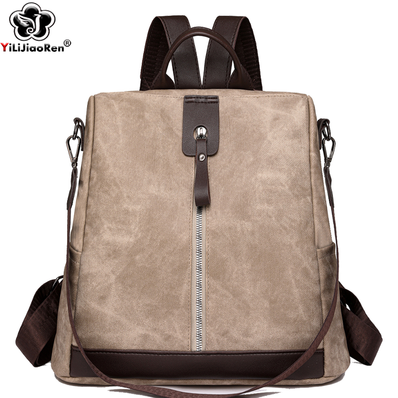 Interior Design Women - Fashion Anti-theft Backpack Female High Quality