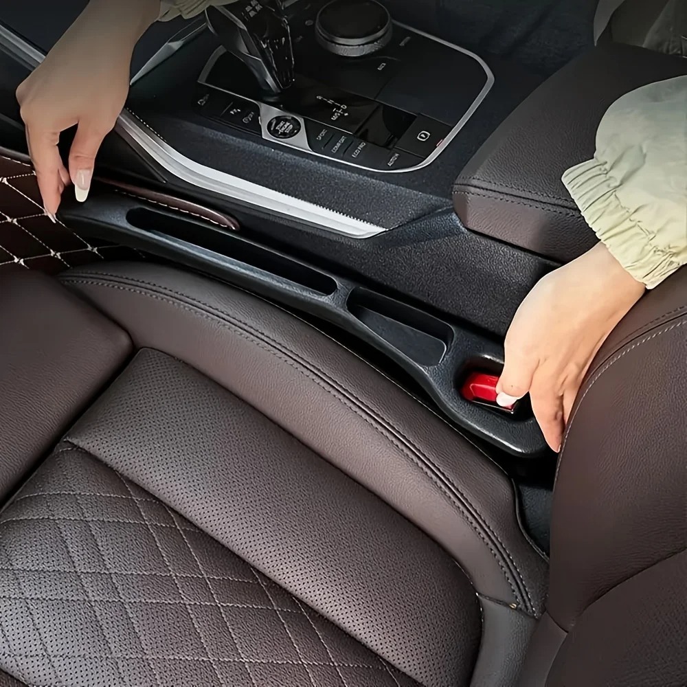 Interior Design Texture - 2Pcs Car Seat Gap Filler Organizer,