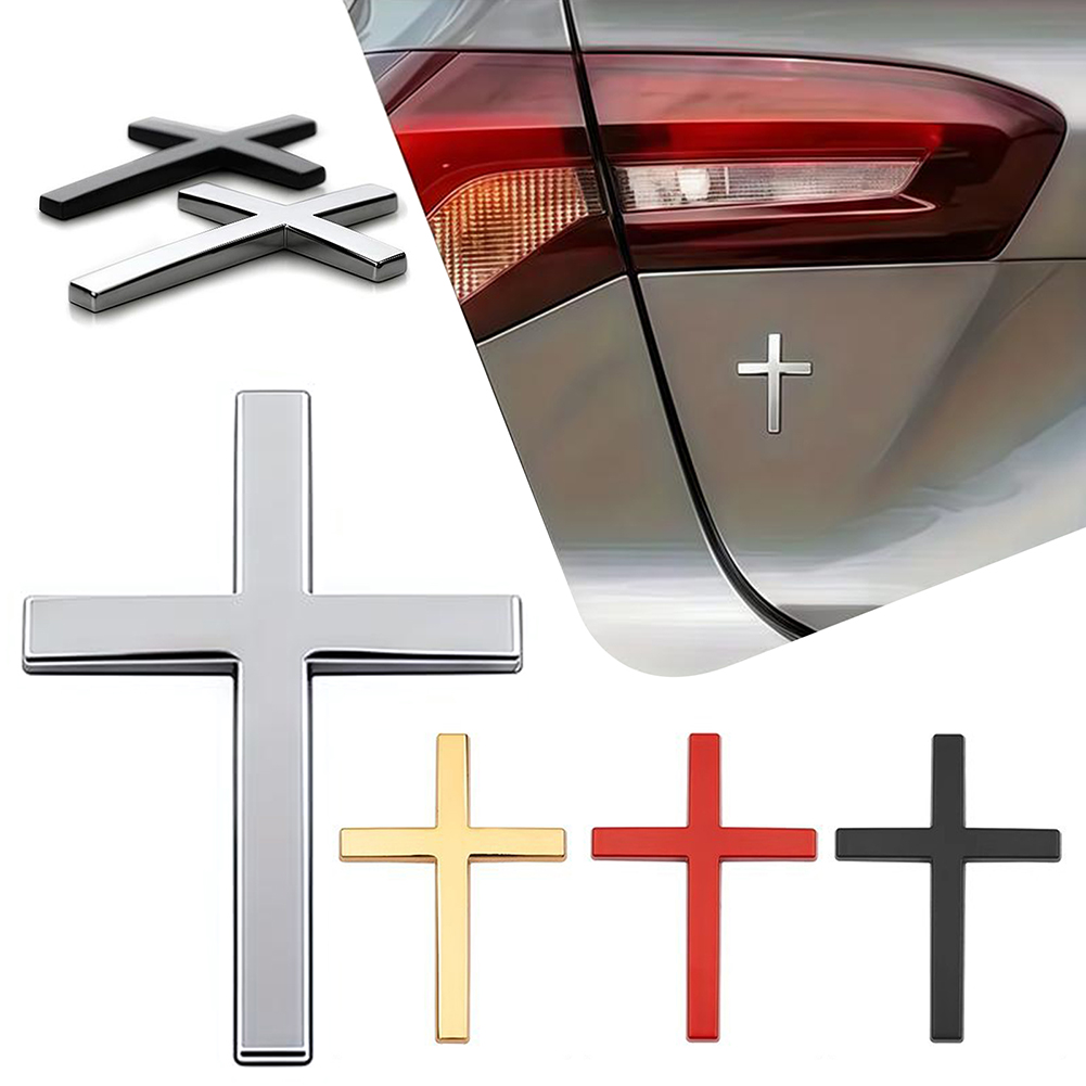 Interior Design Texture - Christian Cross-Sticker SUV Car Body Christian