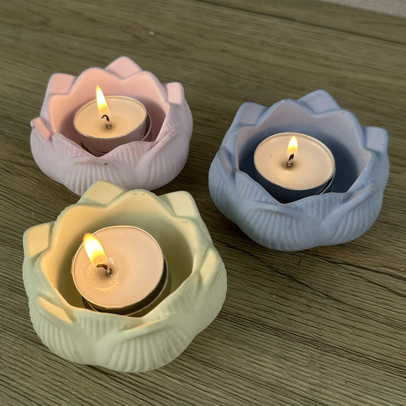 Lotus Shaped Silicone Mold for - Terrazzo Pot Cement 评论和价格