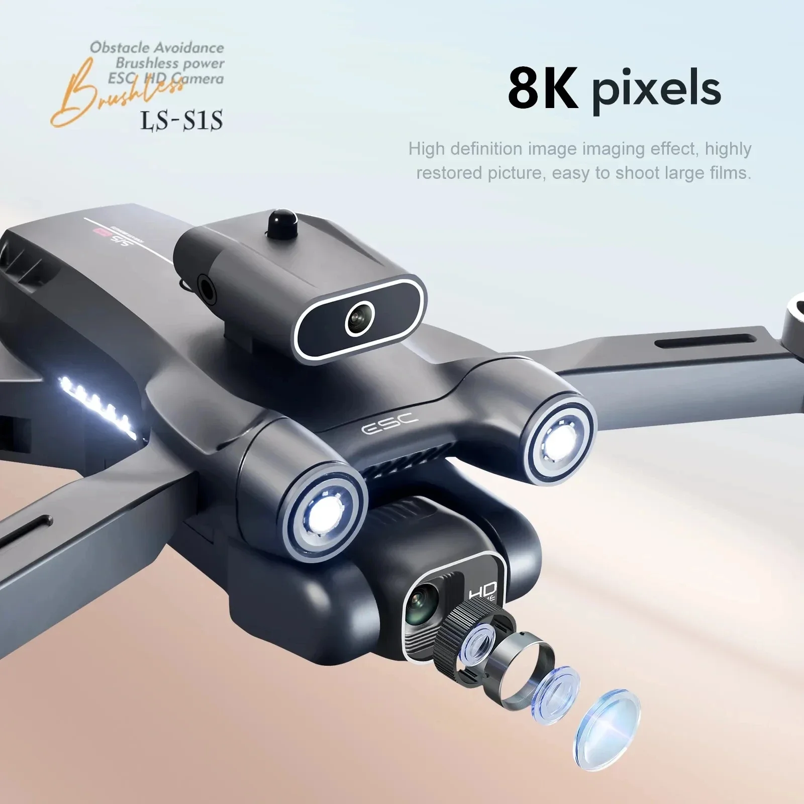 New S1S 5G GPS Drone Camera 8K - Interior Design Game 评论和价格
