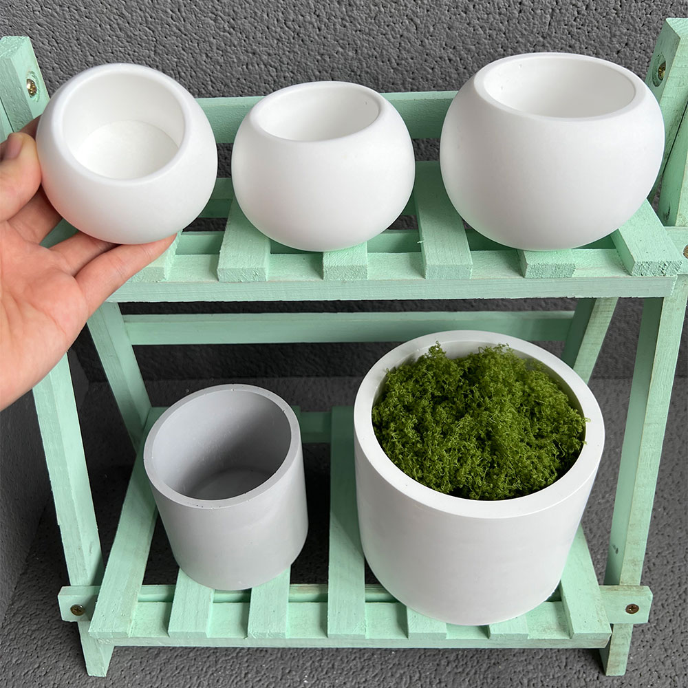Cement Plant Pot Concrete Mold - Terrazzo Pot Cement 评论和价格