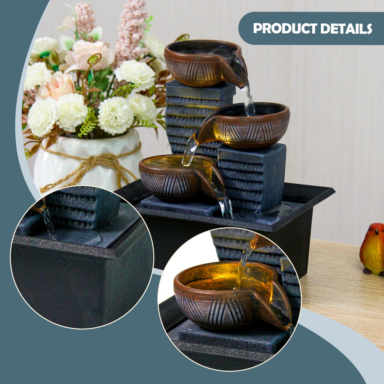 Decorative Water Fountain Tabl - Interior Design Landscape 评论和价格