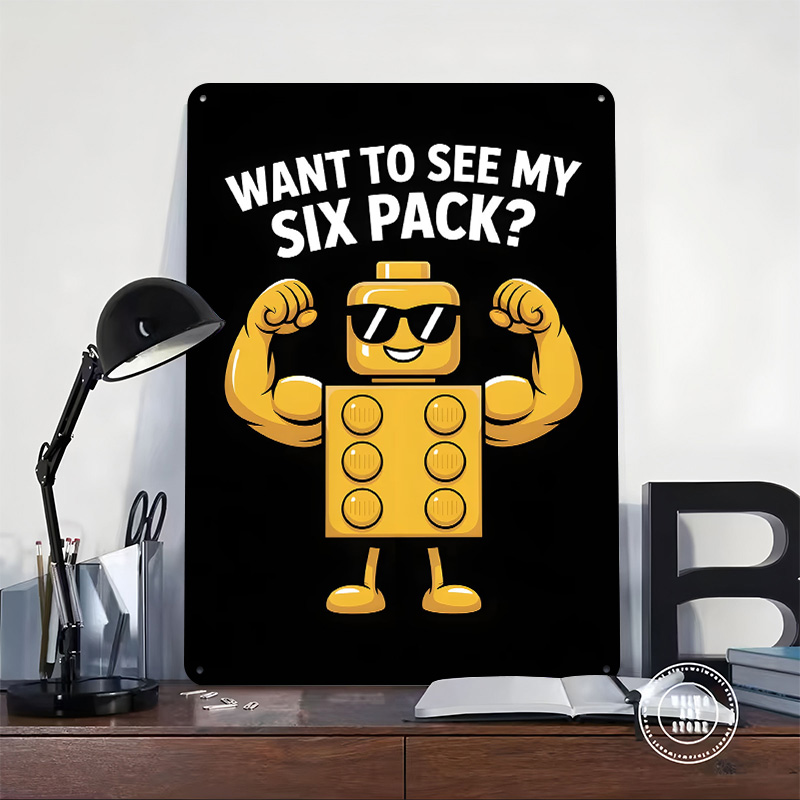 Lego Six Pack Funny Graphic Po - Interior Design Lego 评论和价格
