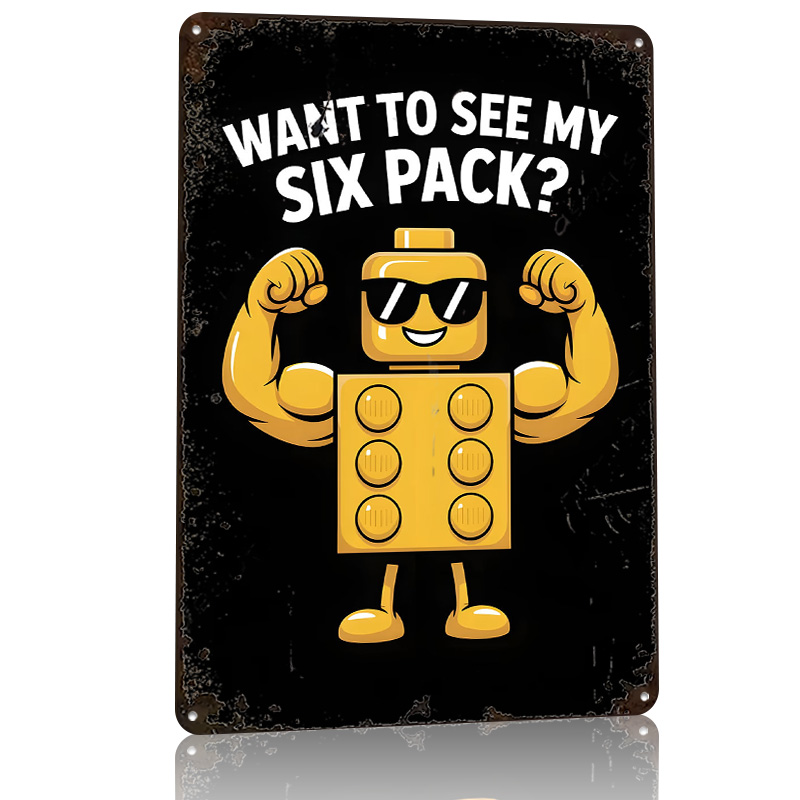 Lego Six Pack Funny Graphic Po - Interior Design Lego 评论和价格