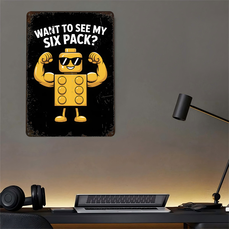 Lego Six Pack Funny Graphic Po - Interior Design Lego 评论和价格