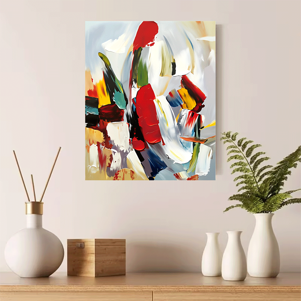 1PC-Canvas poster Unframed  Ab - Interior Design Landscape 评论和价格