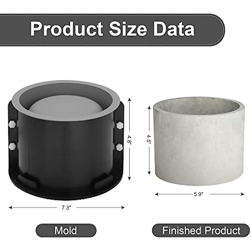 Large Round Flower Pot Cement  - Terrazzo Pot Cement 评论和价格