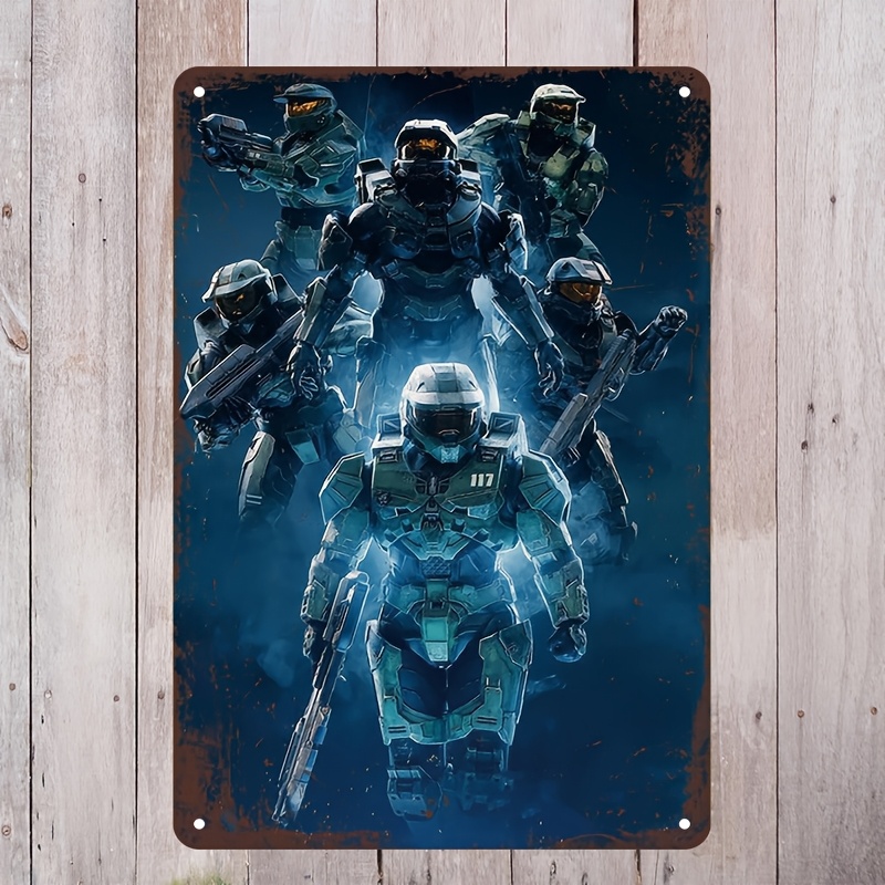 Halo-Inspired Metal Wall Art S - Interior Design Game 评论和价格