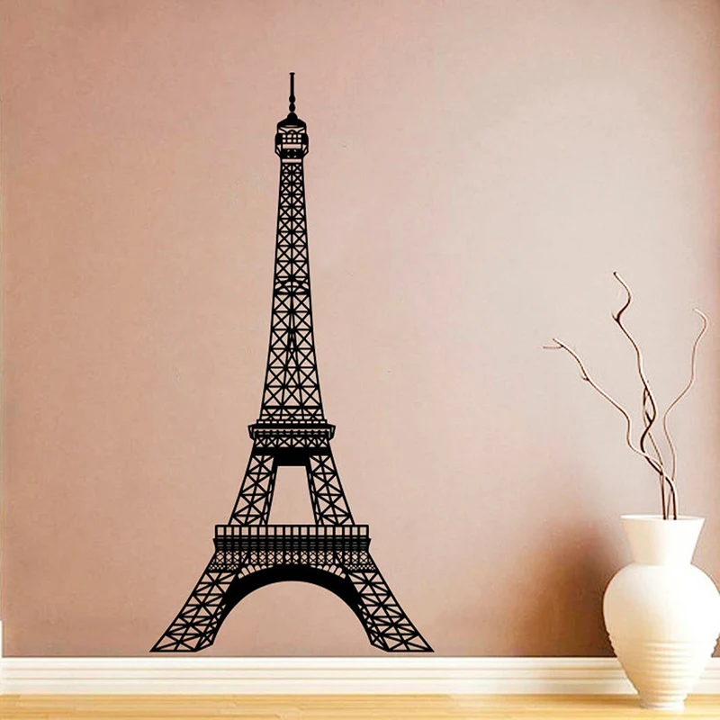 The Eiffel Tower Vinyl Sticker - Interior Design Studio 评论和价格