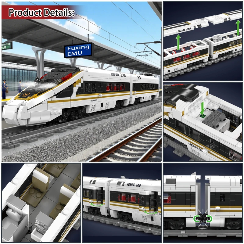 12015 High-Speed Railway Train - Interior Design Lego 评论和价格