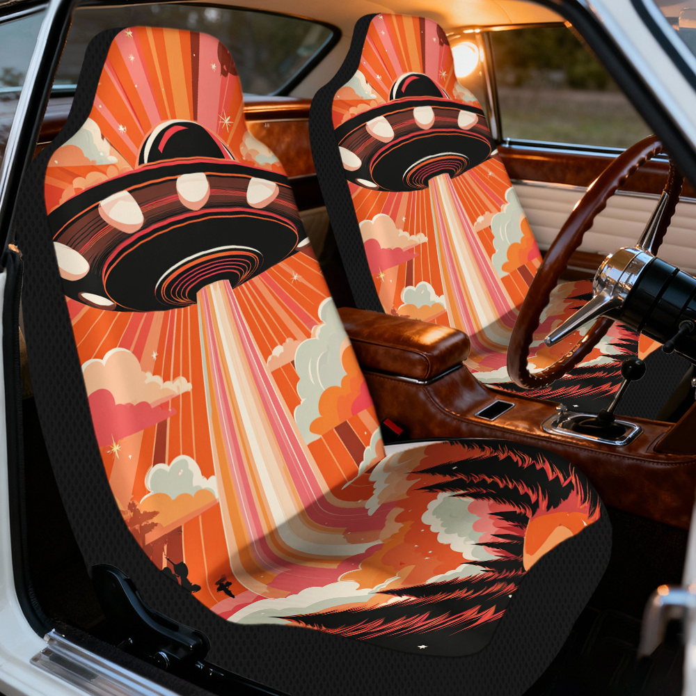 2pcs, Stylish UFO Beaming Land - Interior Design Landscape 评论和价格