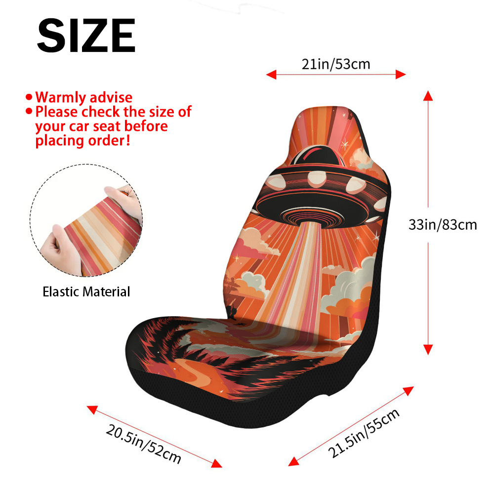 2pcs, Stylish UFO Beaming Land - Interior Design Landscape 评论和价格