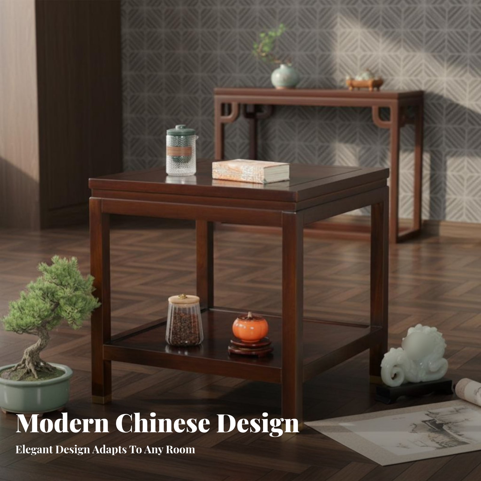 Dual-Level Square Table Minima - Interior Design Minimalist 评论和价格