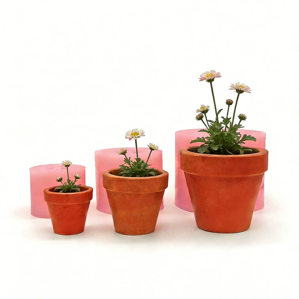 Mini Succulent Planter Silicon - Terrazzo Pot Cement 评论和价格
