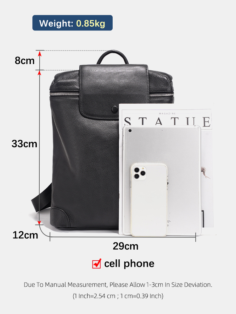 Zency 100% Genuine Leather Bla - Interior Design Women 评论和价格