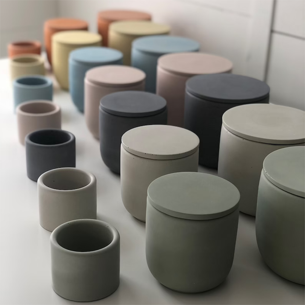 Cement Box Silicone Molds Terr - Terrazzo Pot Cement 评论和价格