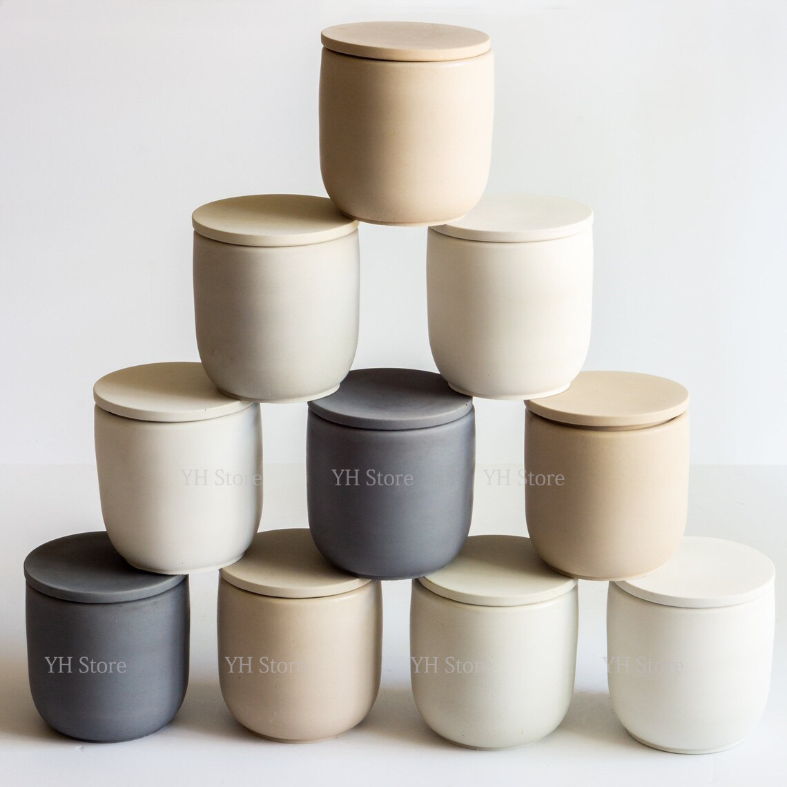 Cement Box Silicone Molds Terr - Terrazzo Pot Cement 评论和价格