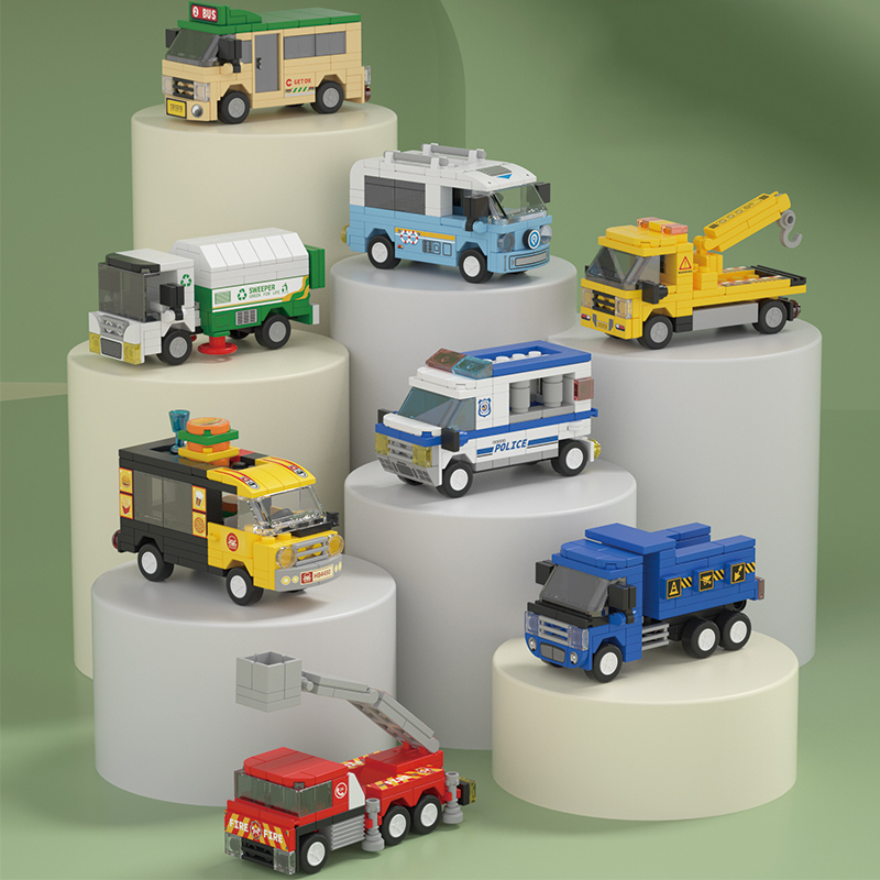 8 Puzzle Toys, Building Blocks - Interior Design Lego 评论和价格
