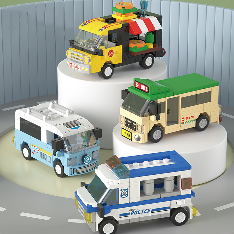 8 Puzzle Toys, Building Blocks - Interior Design Lego 评论和价格