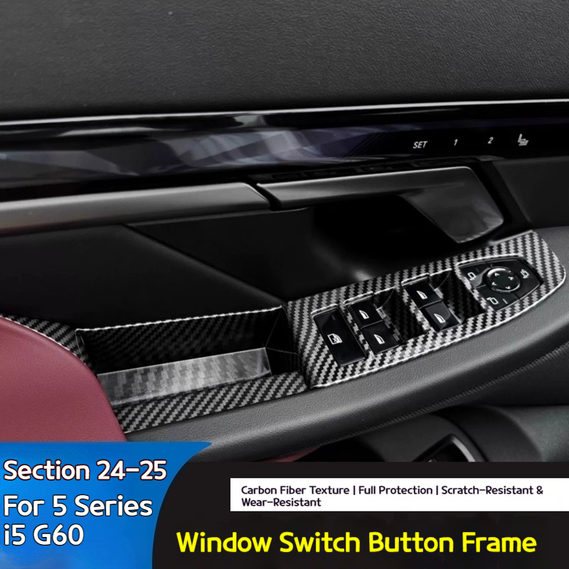 For BMW 5 Series i5 G60 2024-2 - Interior Design Texture 评论和价格