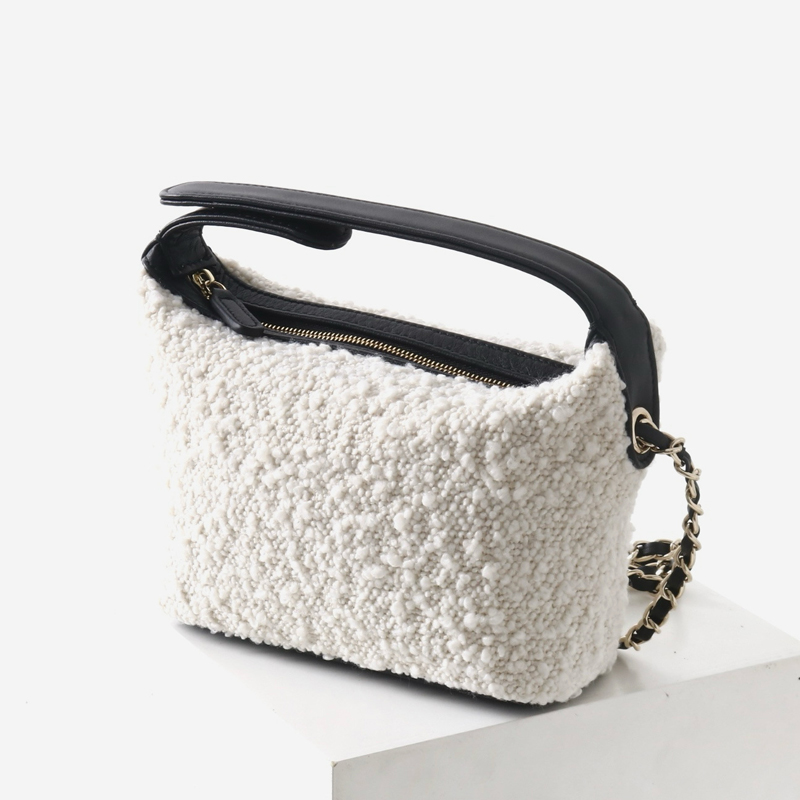 Leather Classic Mini Hobos Bag - Interior Design Women 评论和价格