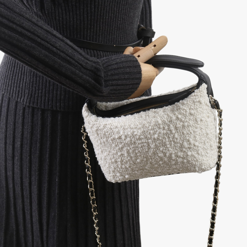 Leather Classic Mini Hobos Bag - Interior Design Women 评论和价格