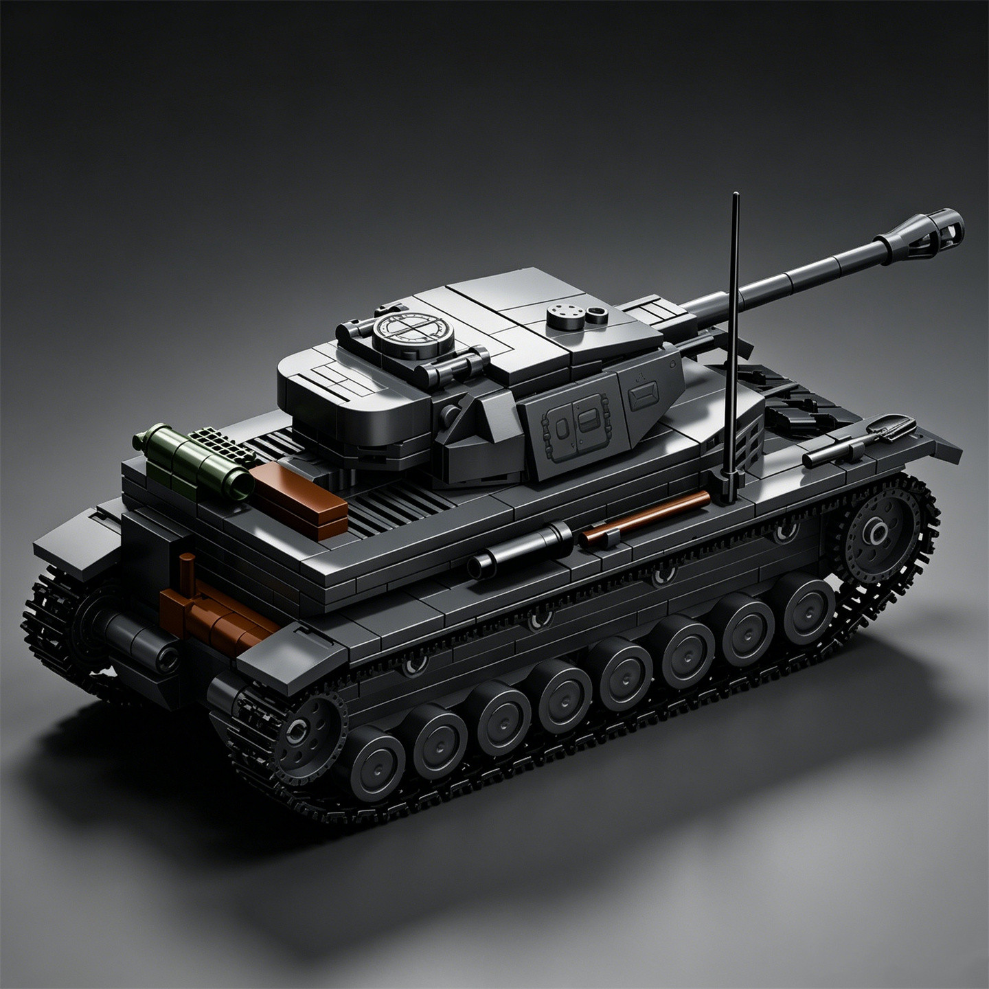 1:35 Scale Tank No. 4 Type G w - Interior Design Lego 评论和价格