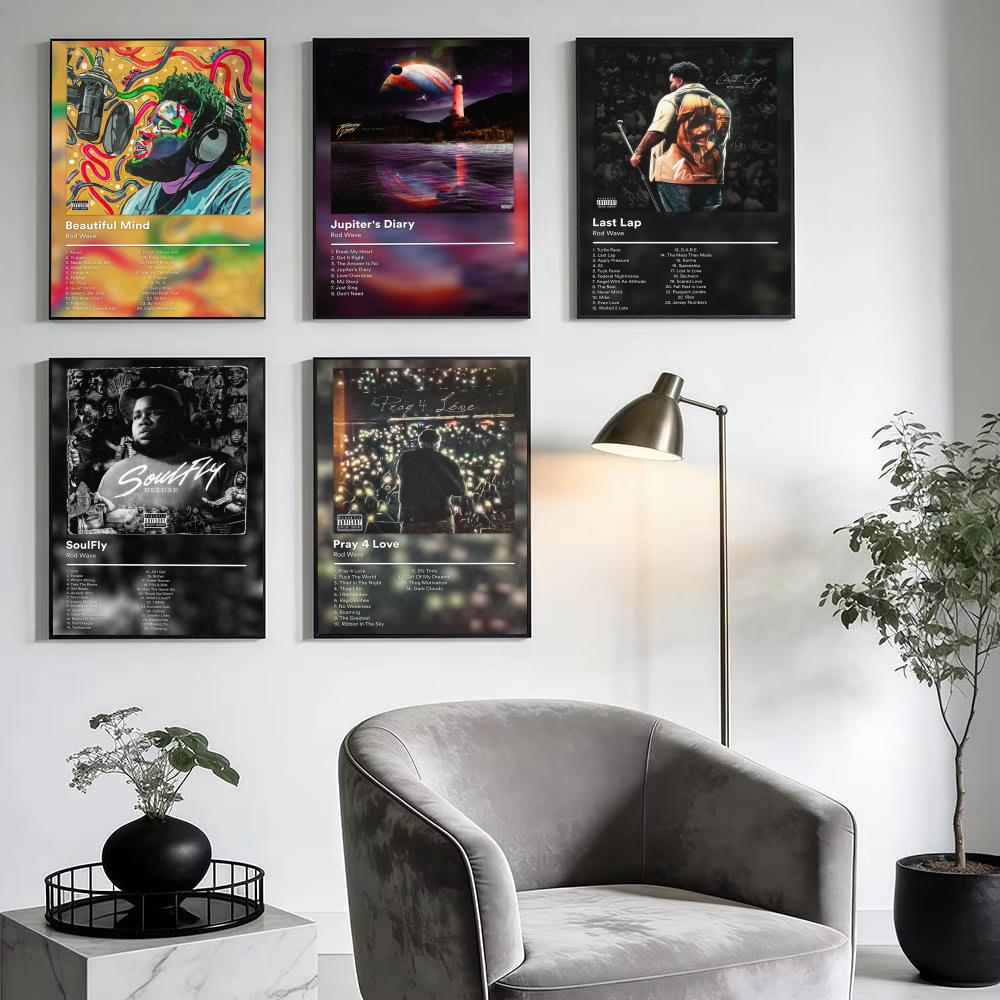 Emotional Rap R-Rod Wave Poste - Interior Design Minimalist 评论和价格