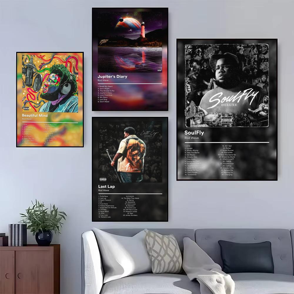 Emotional Rap R-Rod Wave Poste - Interior Design Minimalist 评论和价格