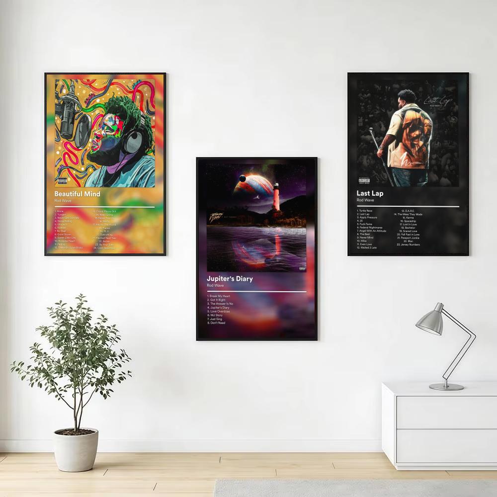 Emotional Rap R-Rod Wave Poste - Interior Design Minimalist 评论和价格